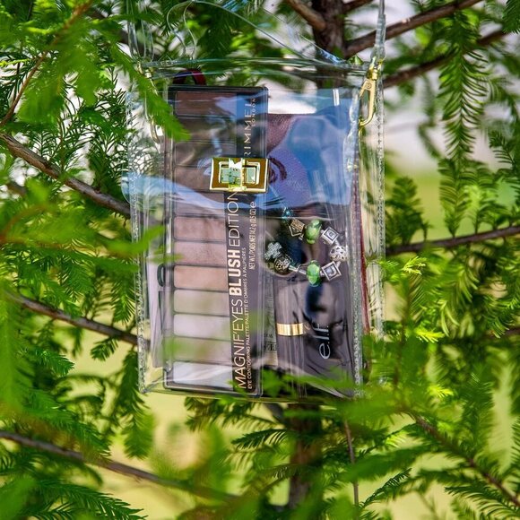 Clear Small Crossbody Bags Stadium Approved Cell Phone Jelly Purse Shoulder Bag - Picture 3 of 7